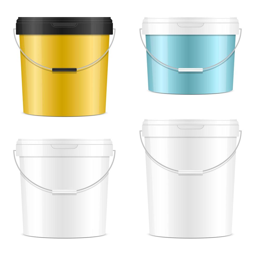 Paint bucket vector design illustration isolated on white background