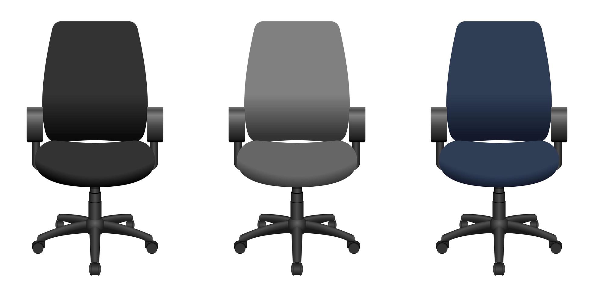 Office chair vector design illustration isolated on white background