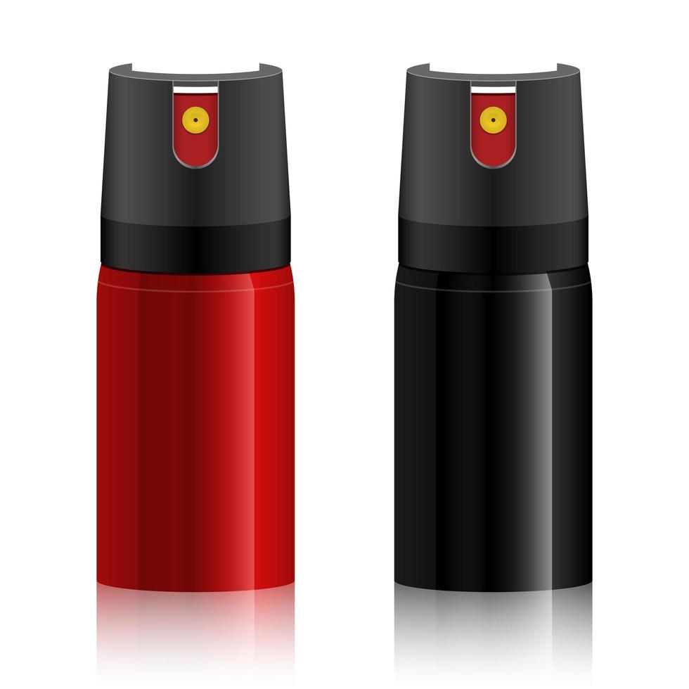 Pepper spray vector design illustration isolated on white background