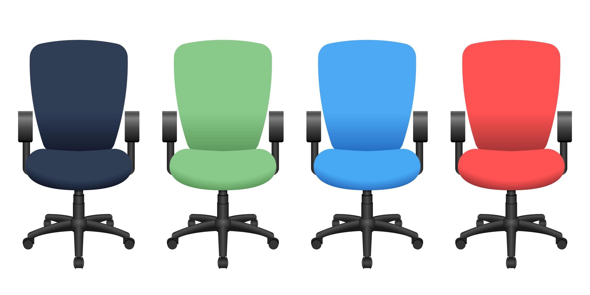 Office chair vector design illustration isolated on white background
