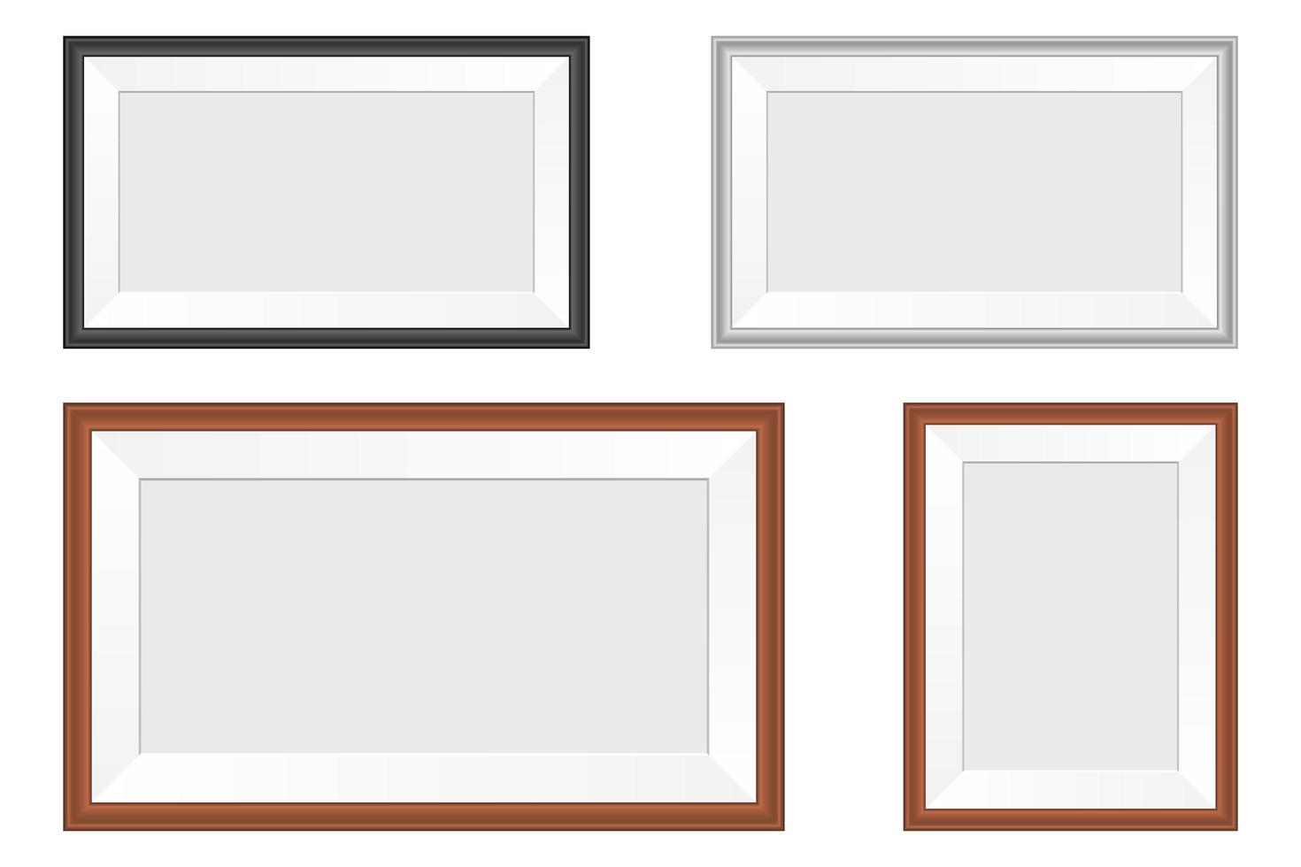 Photo frame vector design illustration isolated on white background