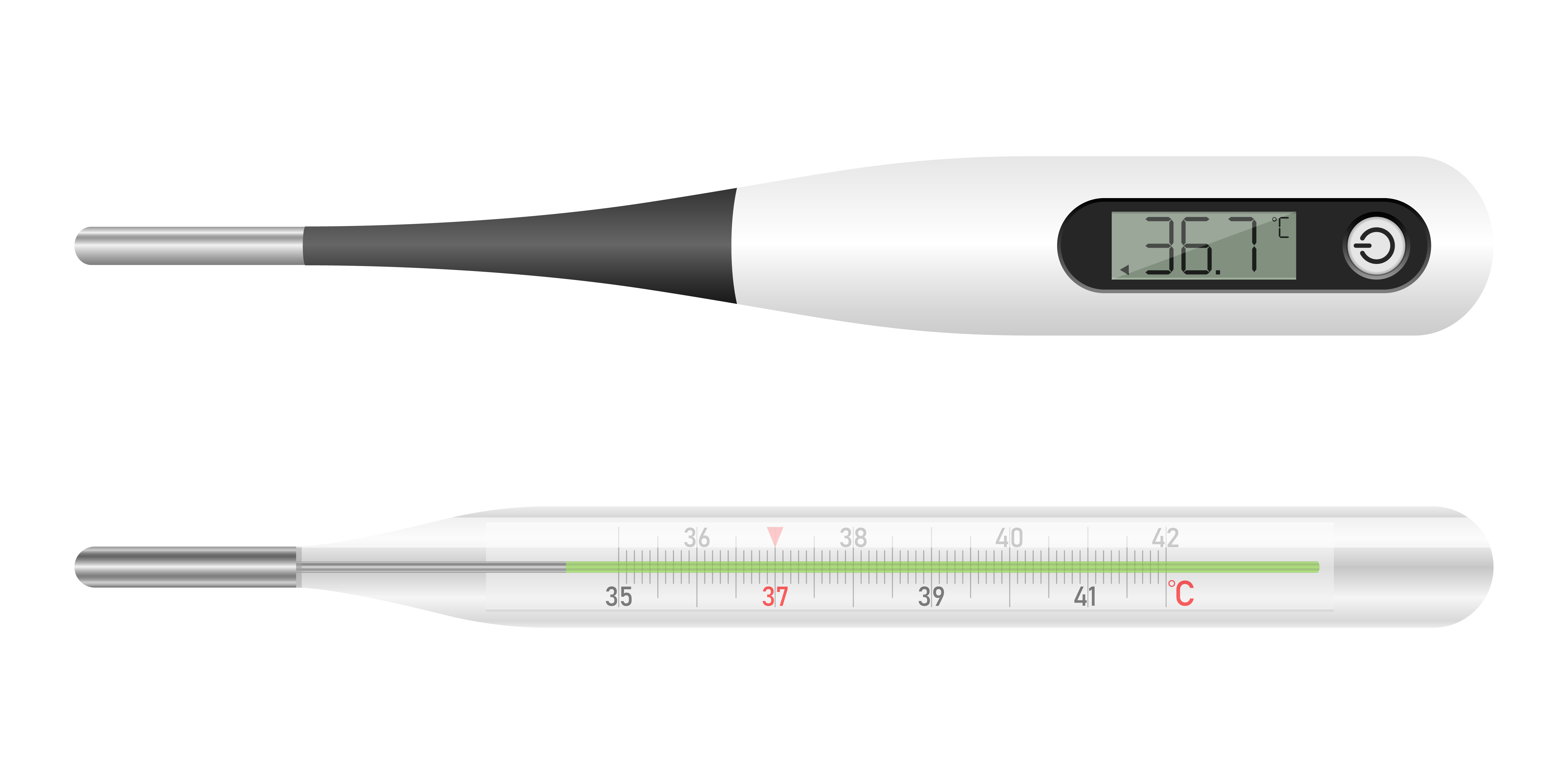 proza Kameraad Schema Medical thermometer vector design illustration isolated on white background  1844861 Vector Art at Vecteezy