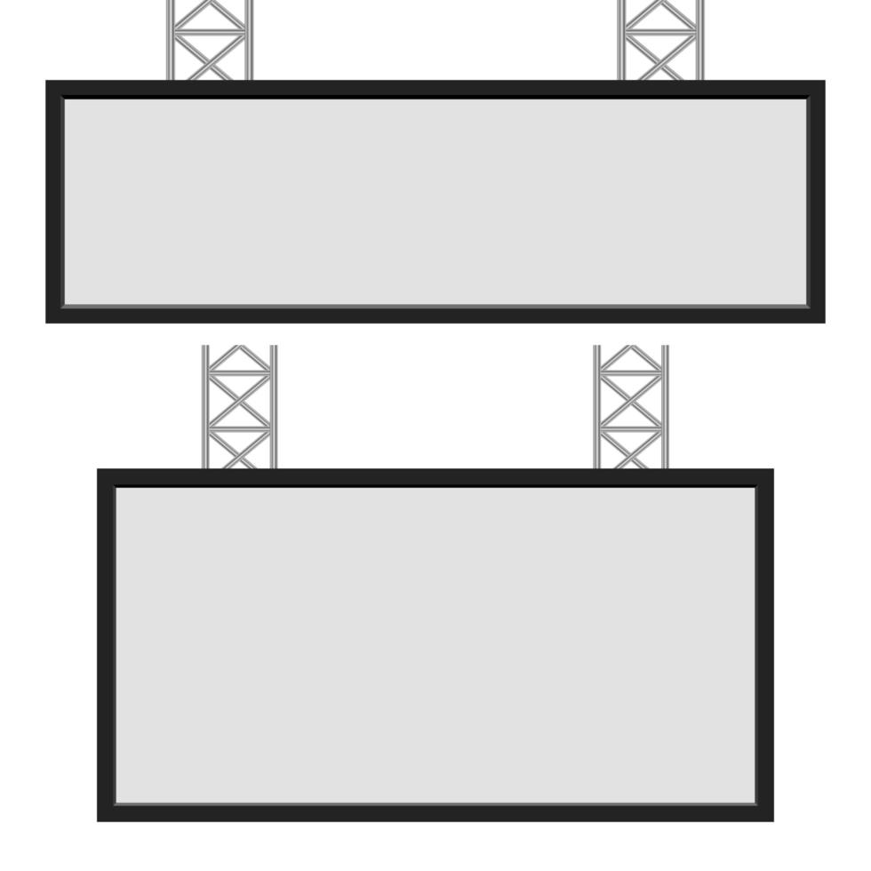 Ilustración de diseño de vector de plantilla de caja de luz aislada sobre fondo blanco