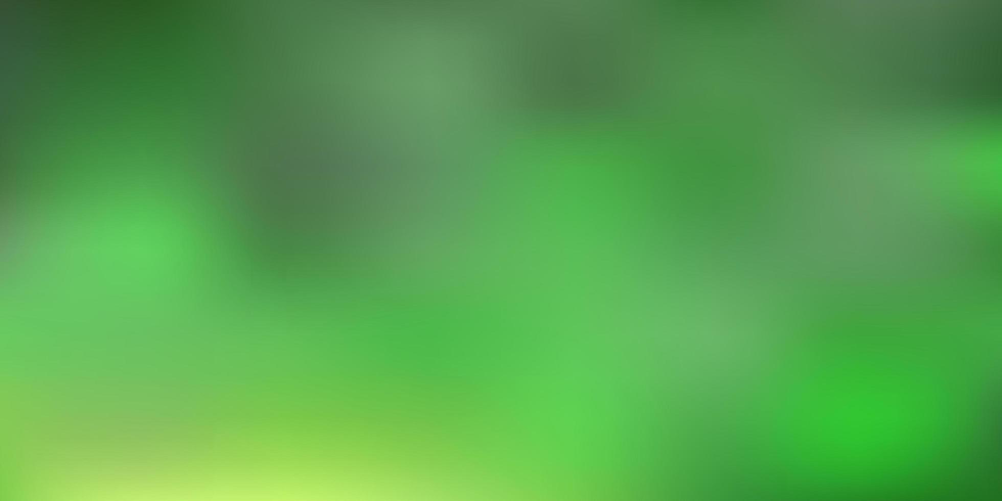 Light green vector gradient blur template.
