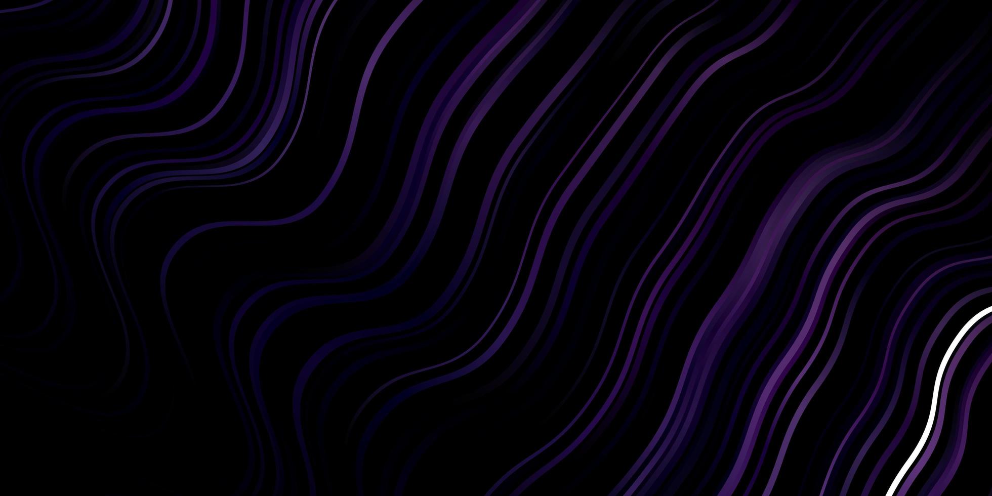 Dark Purple vector backdrop with bent lines.