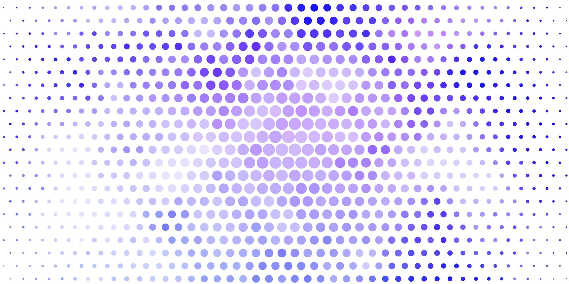 Light Purple vector pattern with circles.