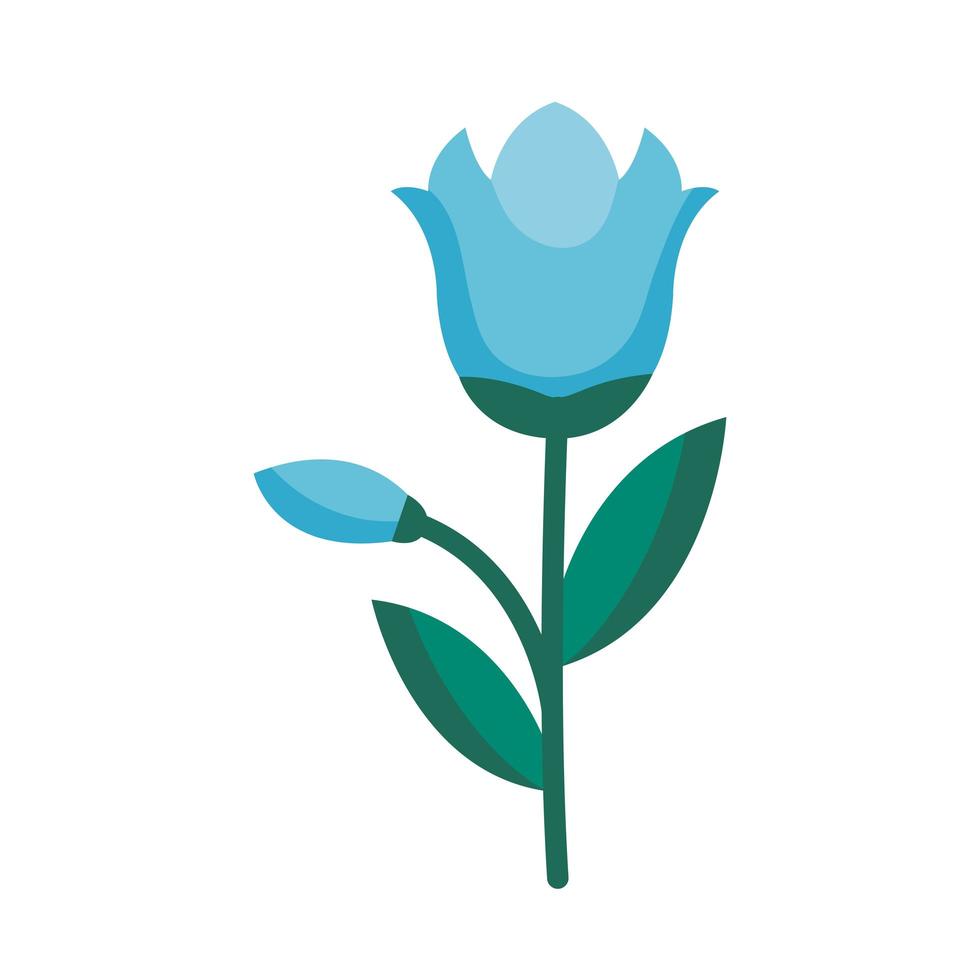 flower detail style icon vector design