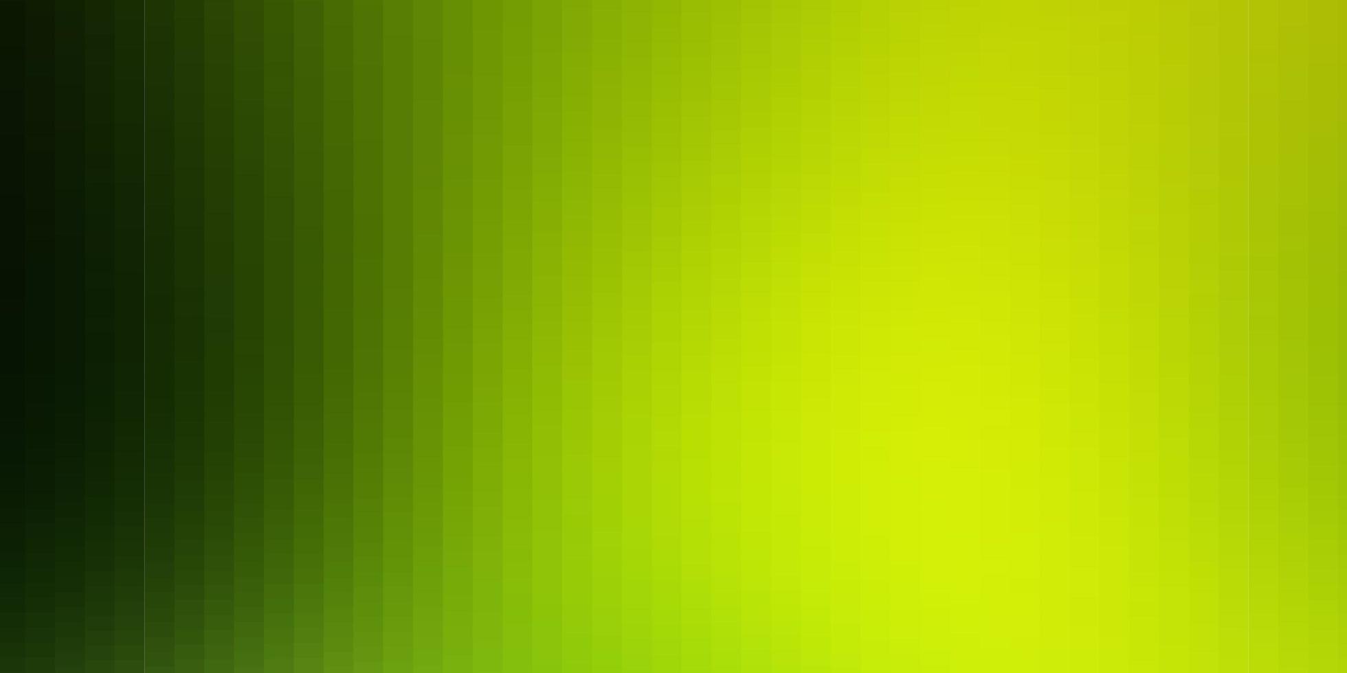 plantilla de vector verde claro, amarillo en rectángulos.