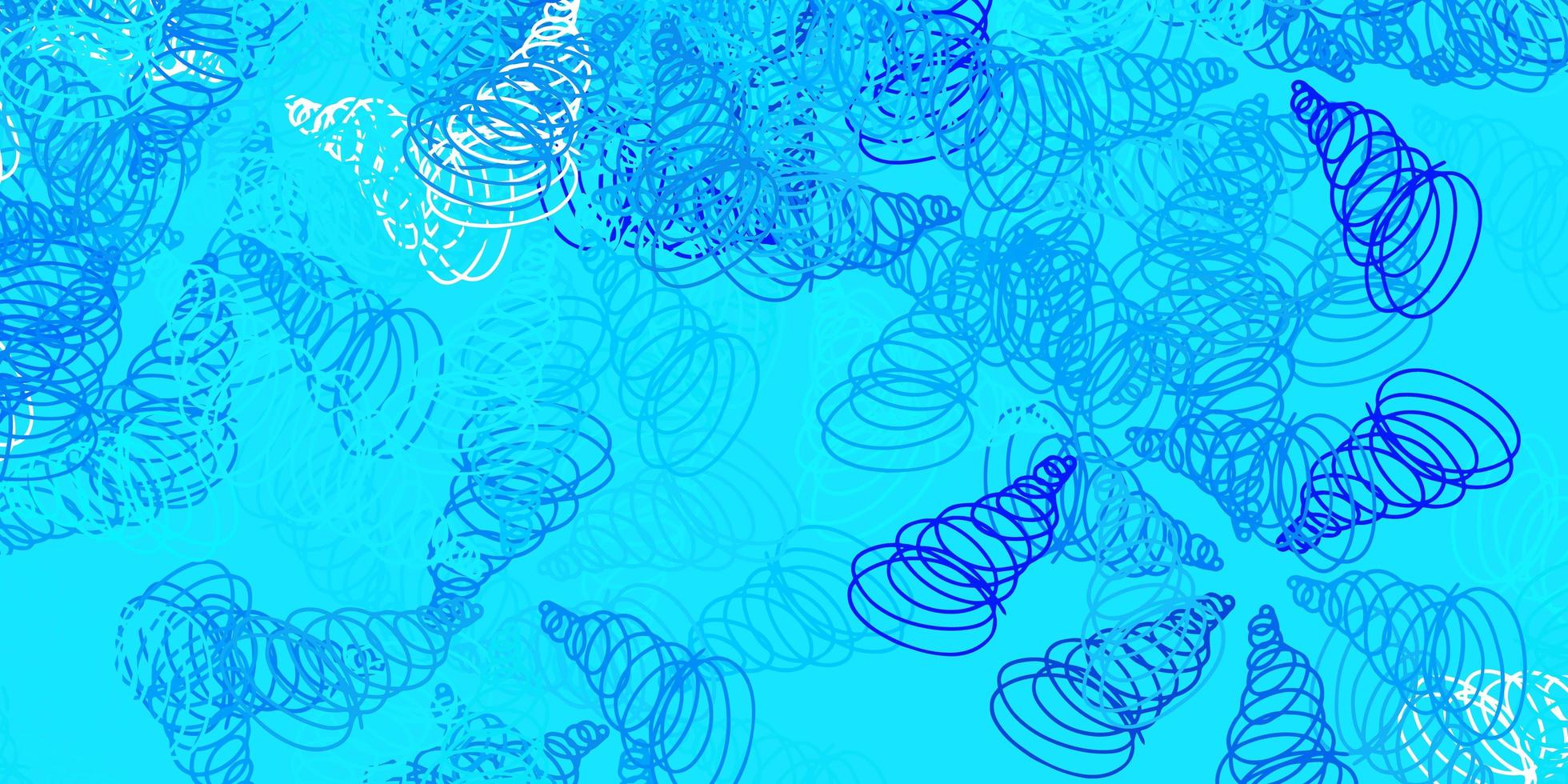 Light blue vector background with wry lines.