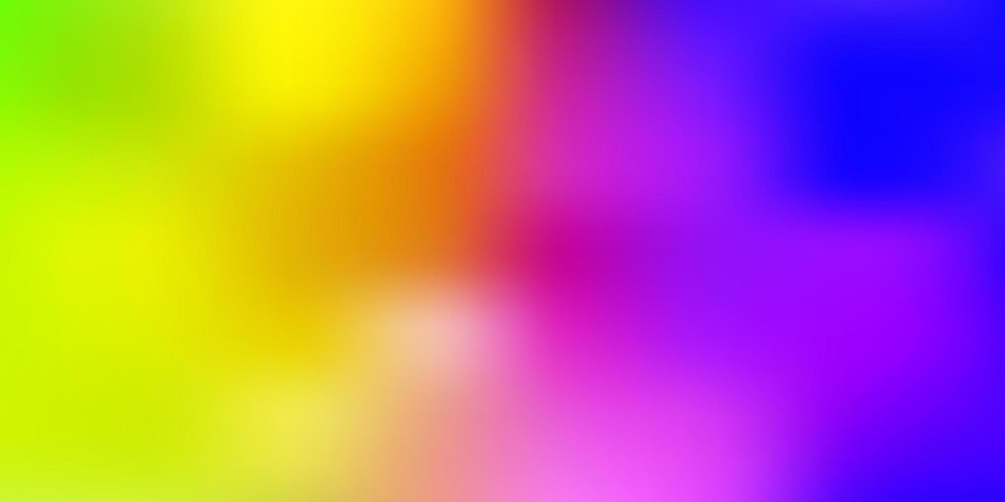 Light multicolor vector blurred template.