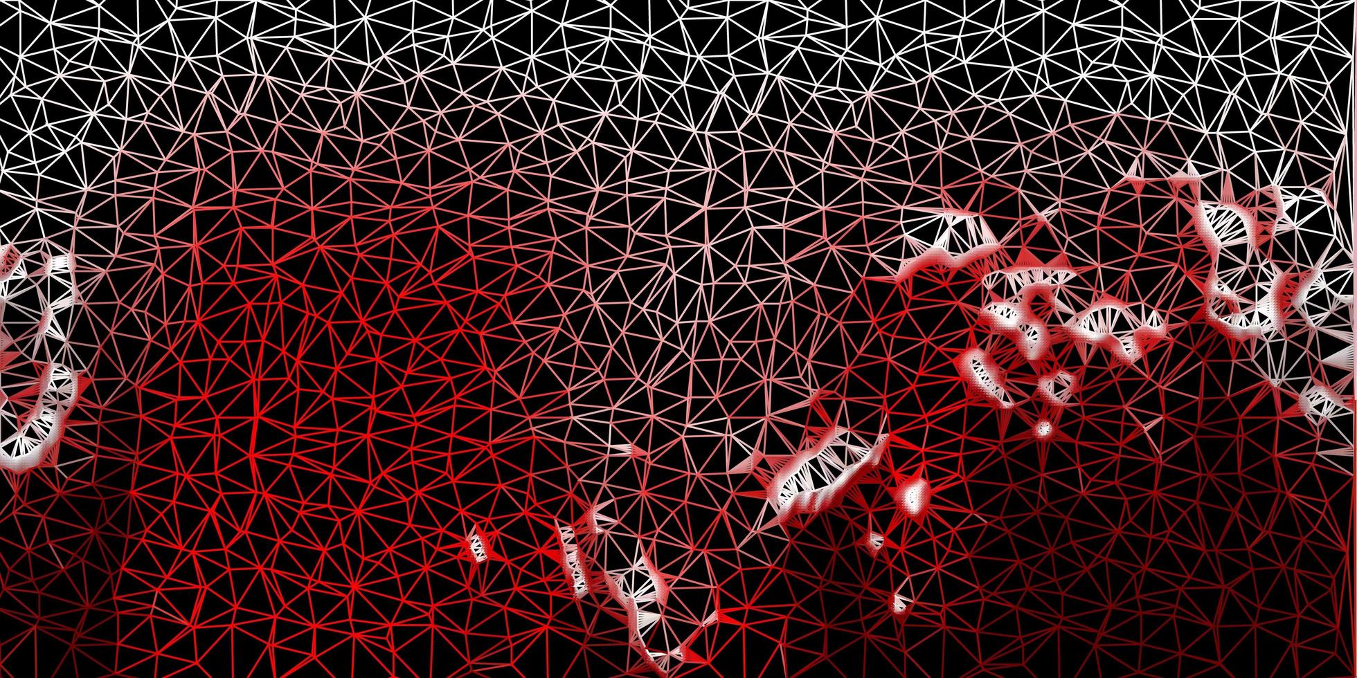 textura de triángulo de poli vector rojo oscuro.