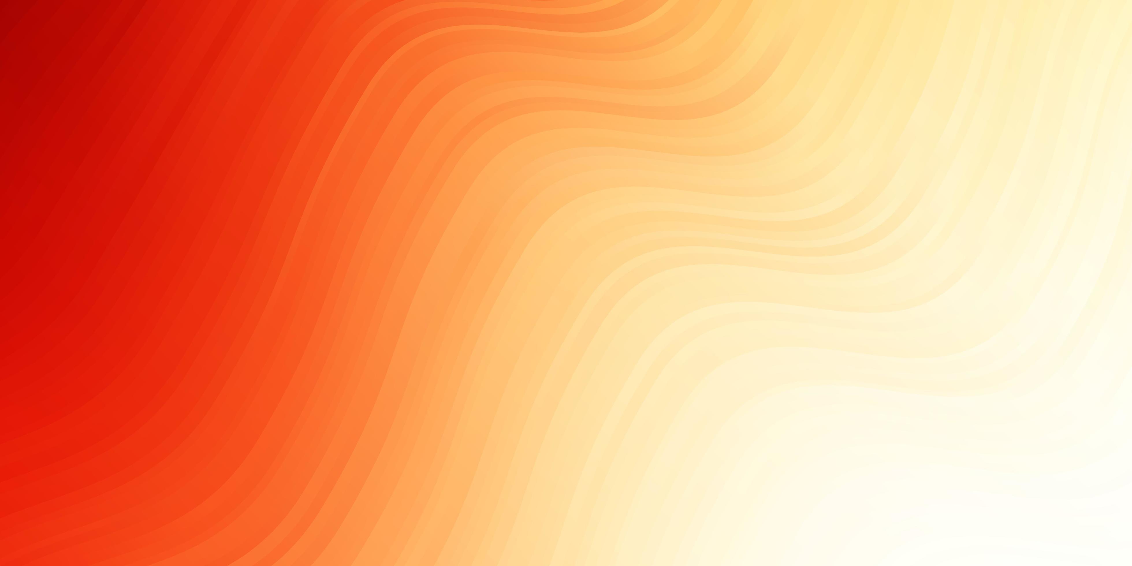Light Orange vector background with bent lines. 1849047 Vector Art at