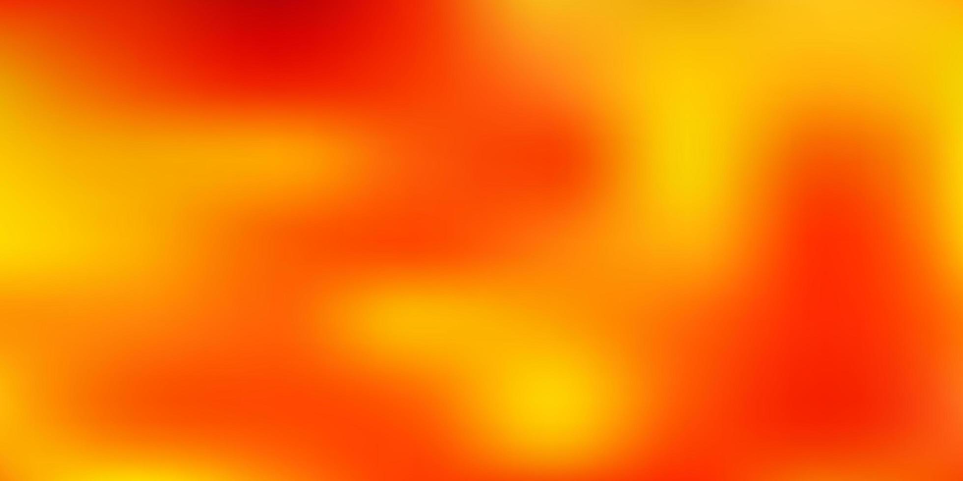 Fondo de desenfoque abstracto de vector naranja claro.