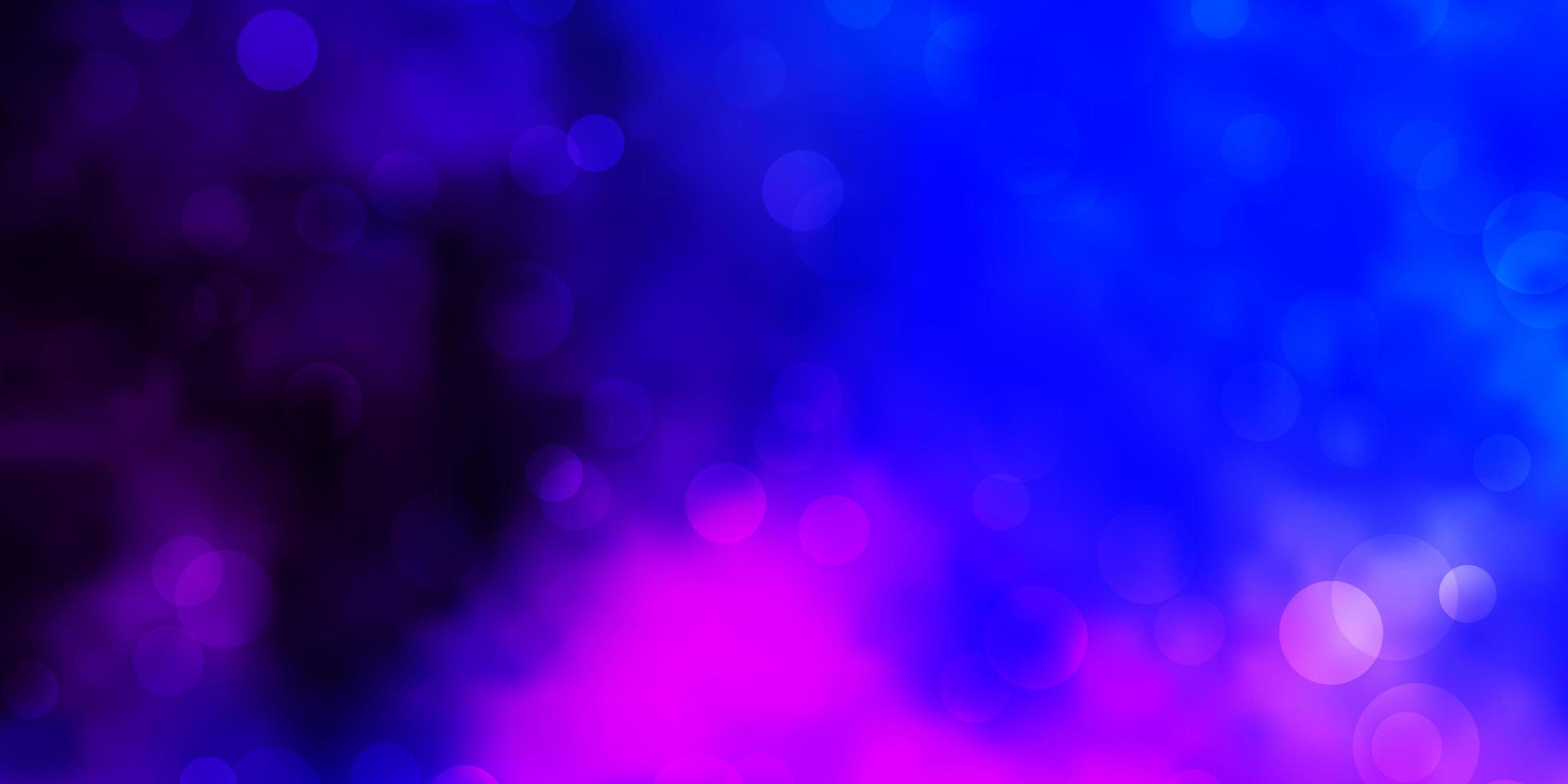 Dark Pink, Blue vector texture with circles. 1849114 Vector Art at Vecteezy