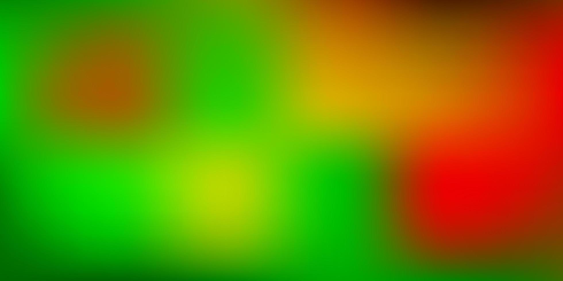 Dark Green, Yellow vector blurred texture.