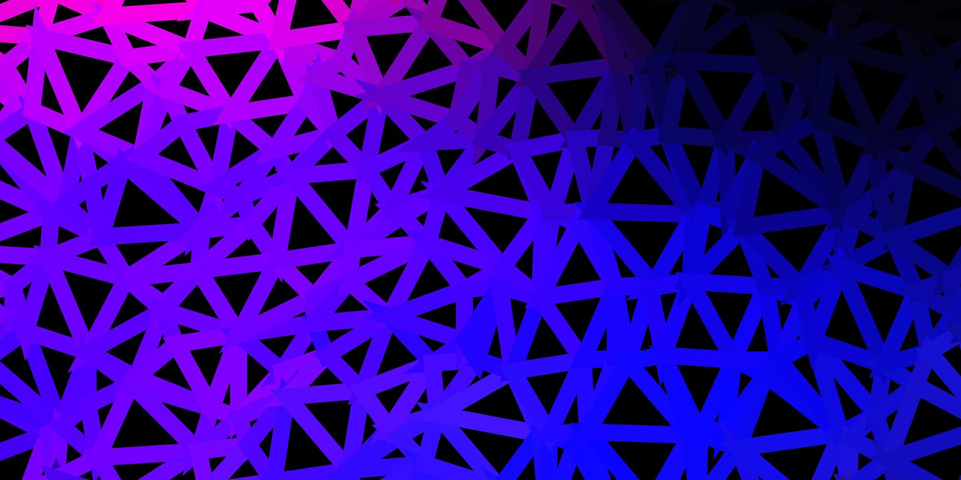 papel tapiz poligonal geométrico vector rosa oscuro, azul.