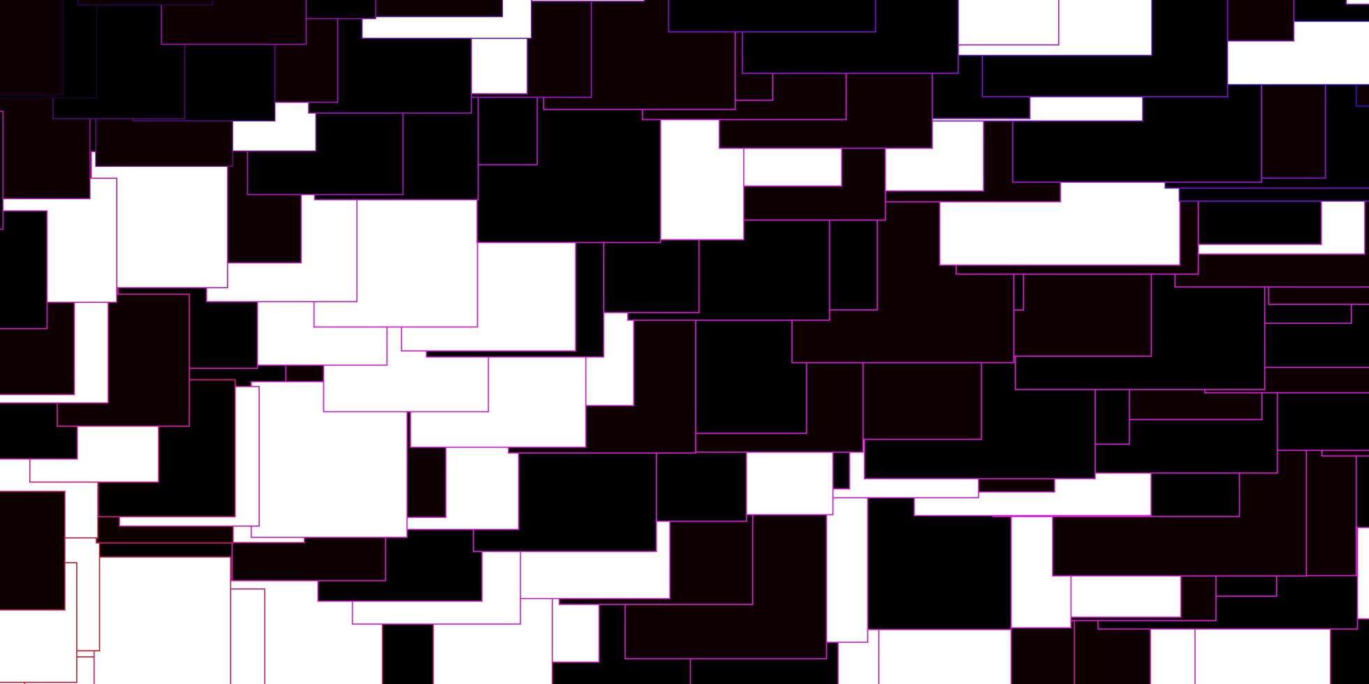 Dark Purple, Pink vector backdrop with rectangles.