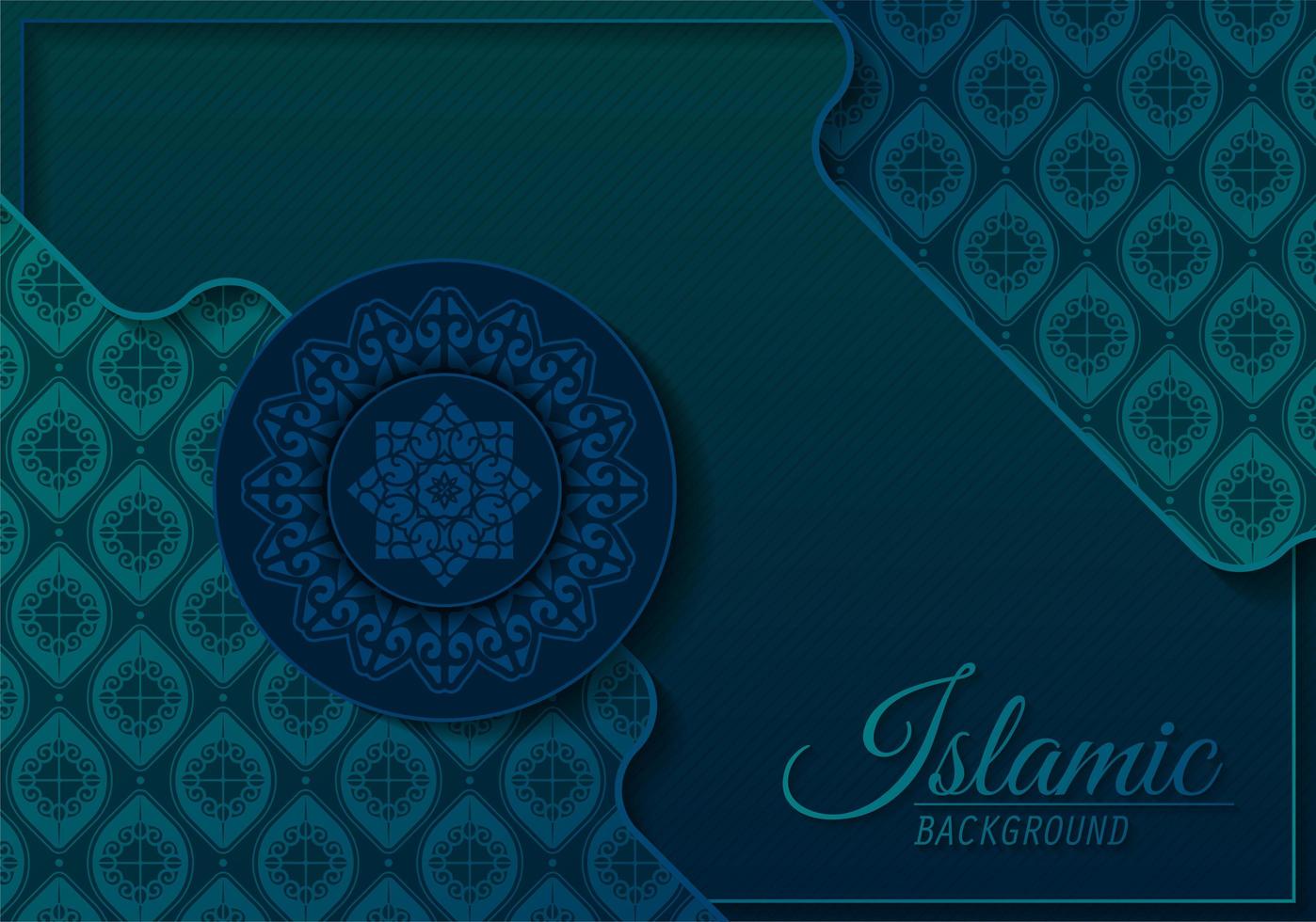 Luxury mandala background concept vector