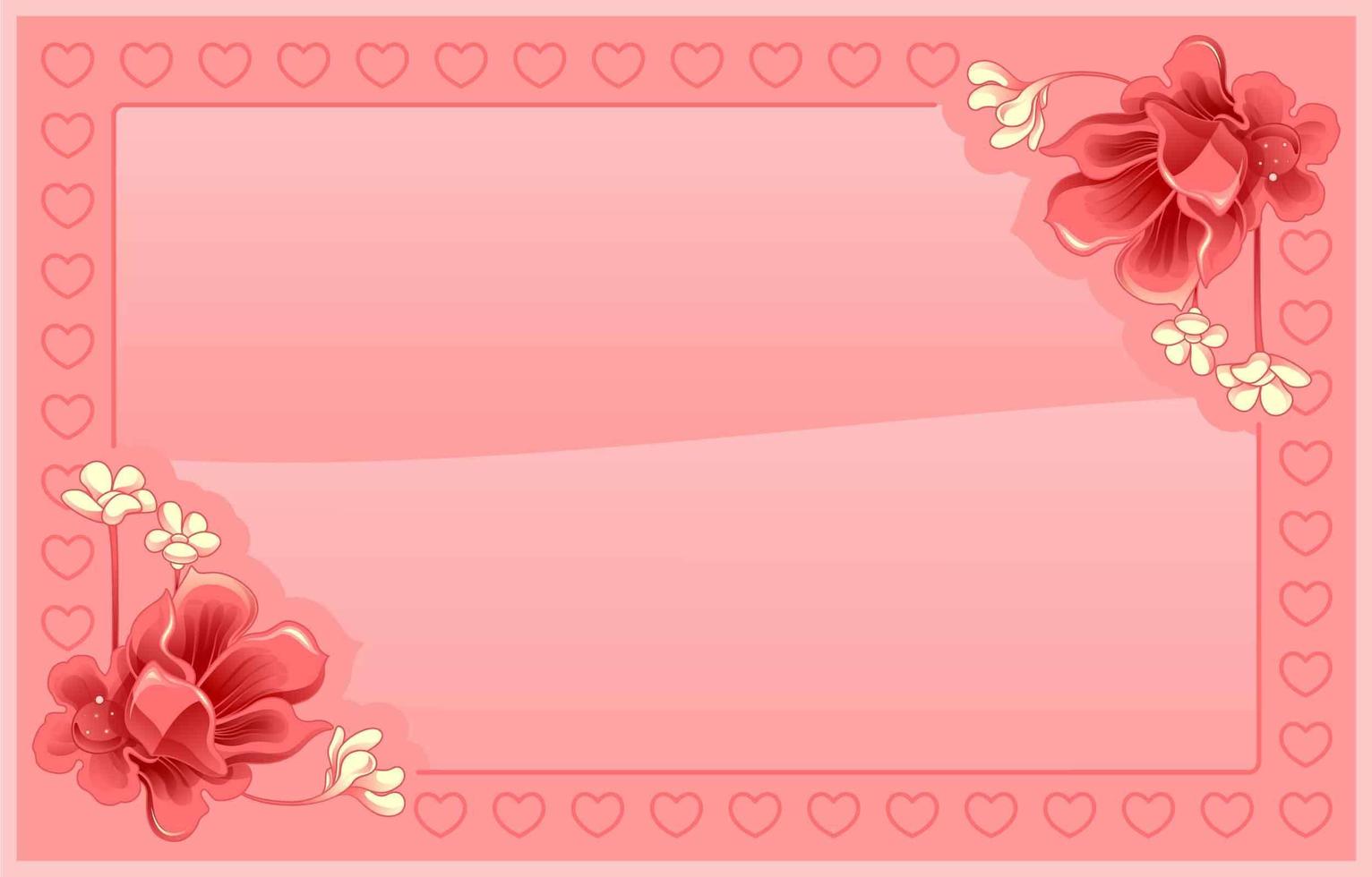 fondo flor rosa vector