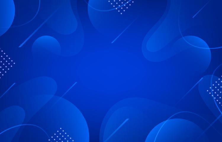 fondo azul abstracto fluido vector