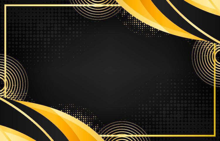 Abstract Gold Background vector