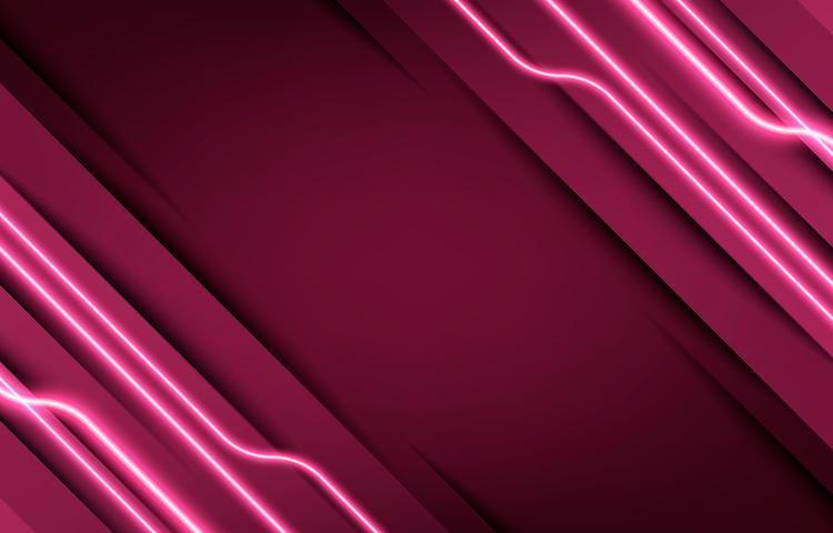 Simple Neon Effect Red Background vector