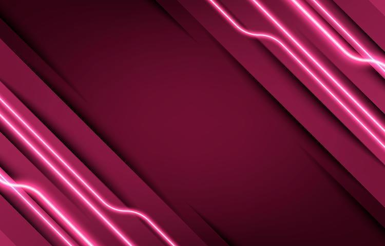 Simple Neon Effect Red Background vector