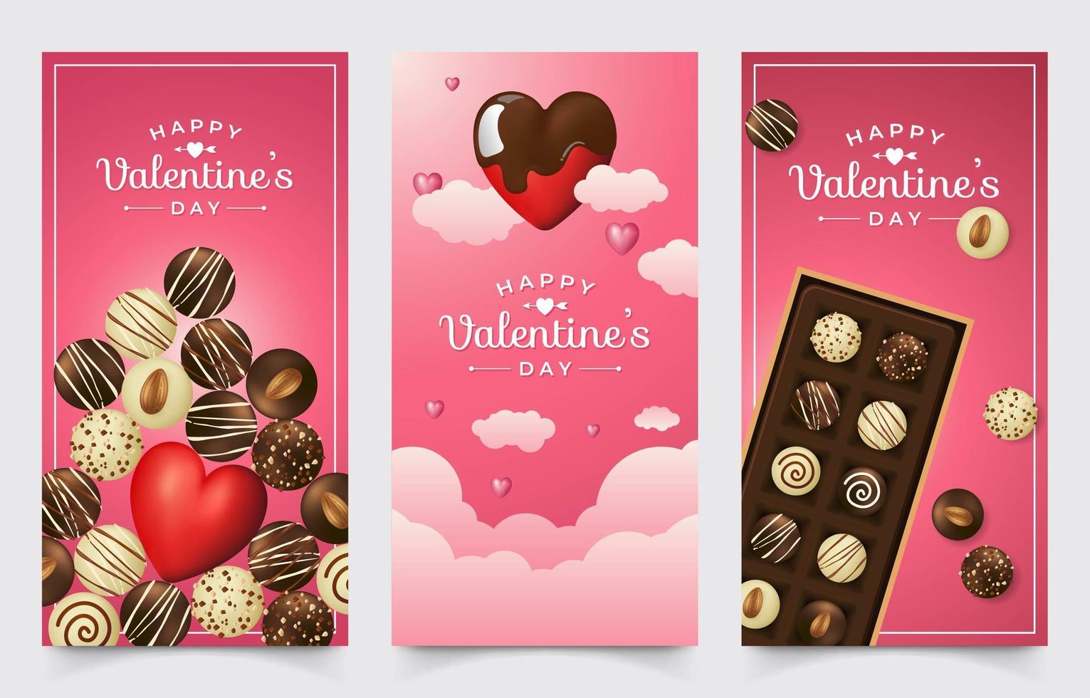 Valentine's Day Banner vector