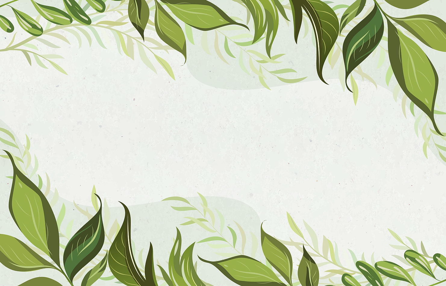 Simple Floral Leaves Background 1849466 Vector Art At Vecteezy