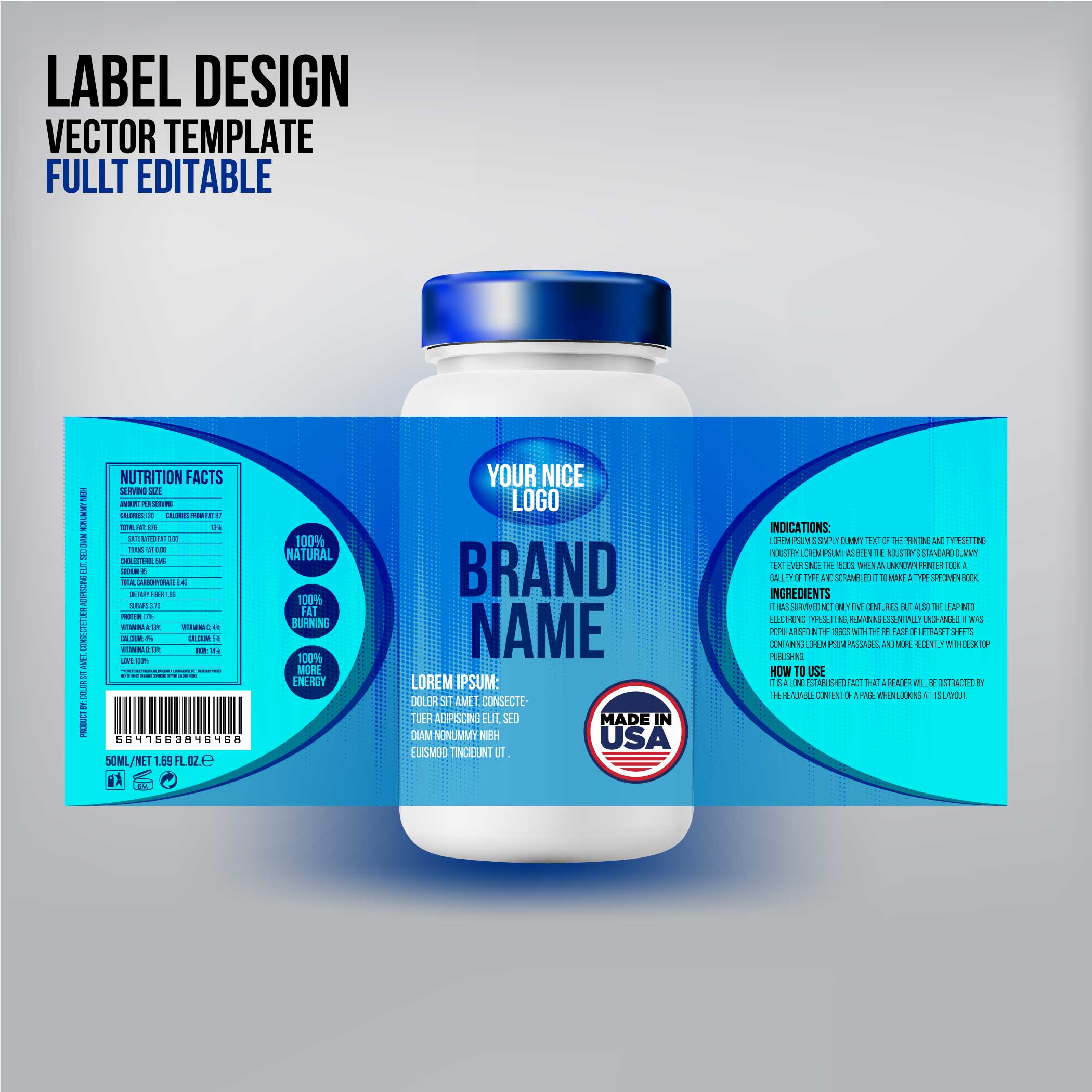 Packaging Label Design Templates Free