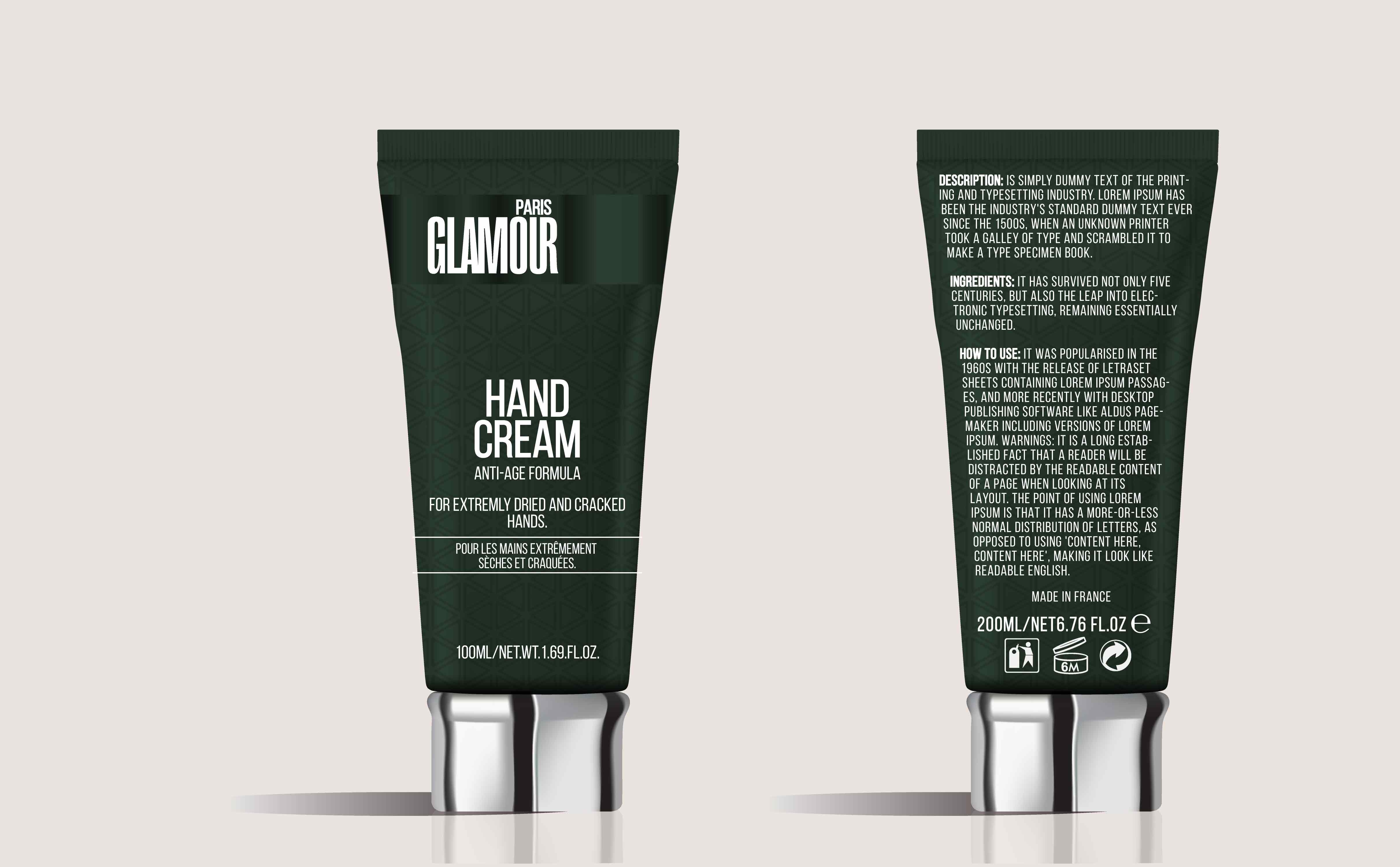 Luxury Hand Cream Cosmetics Tubes Mockup 1849691 Vector Art at Vecteezy