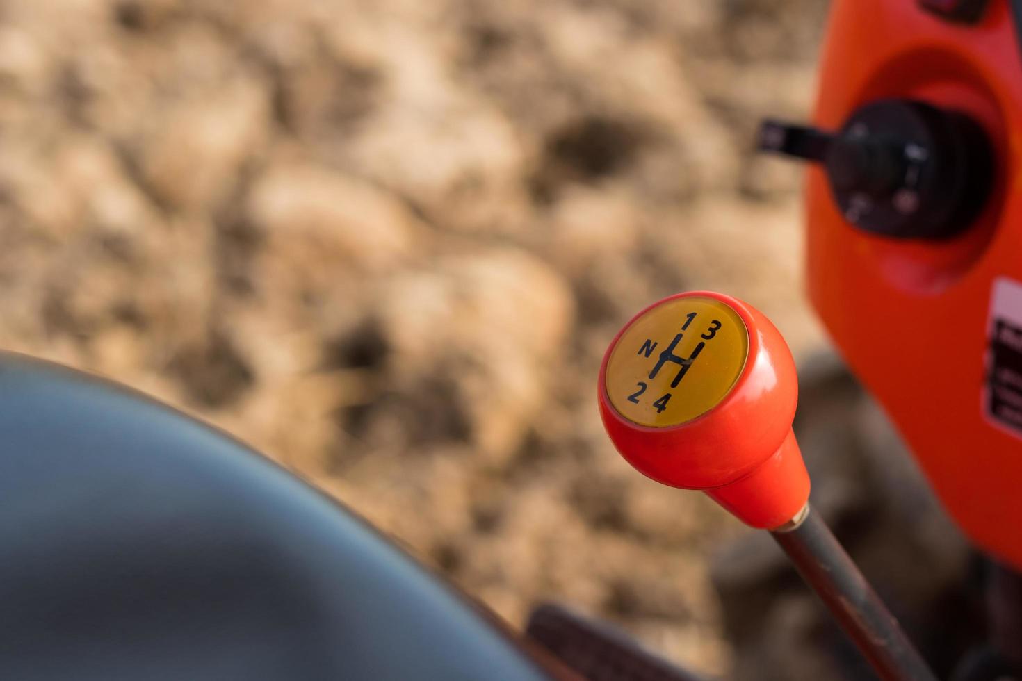 Close-up of a gear shift photo