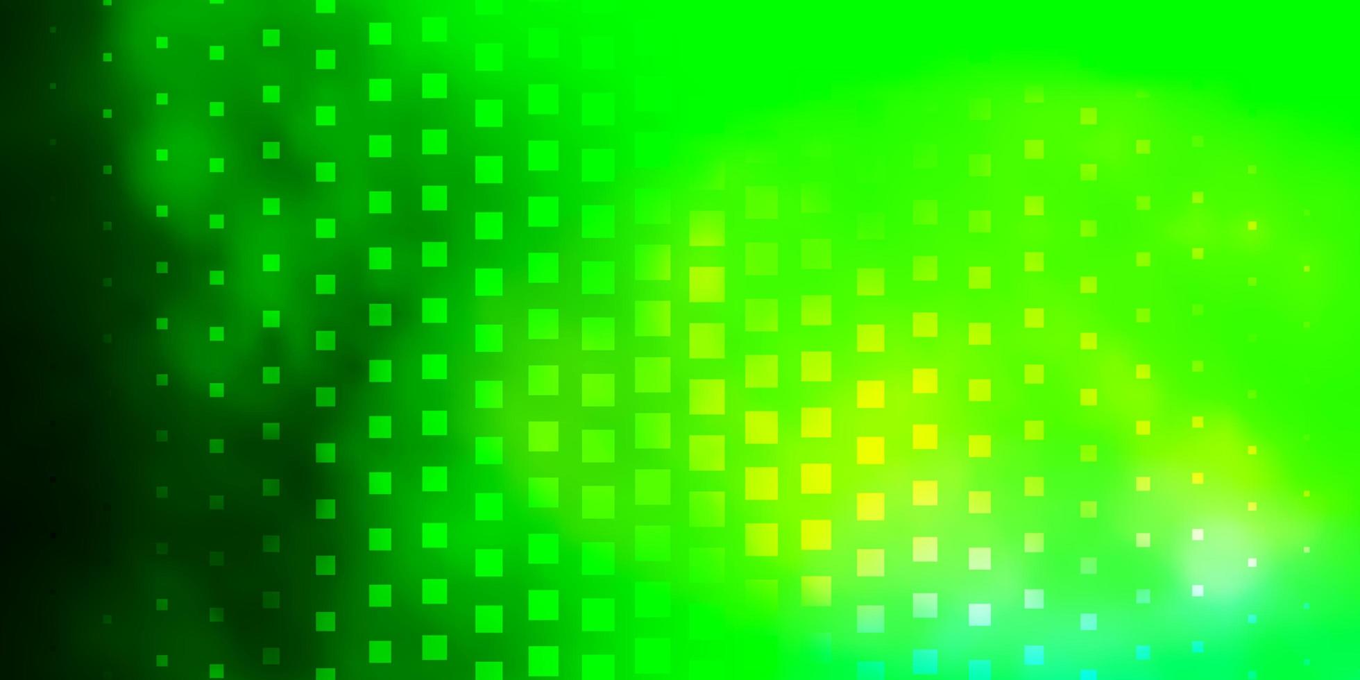 Light Green vector background with rectangles.