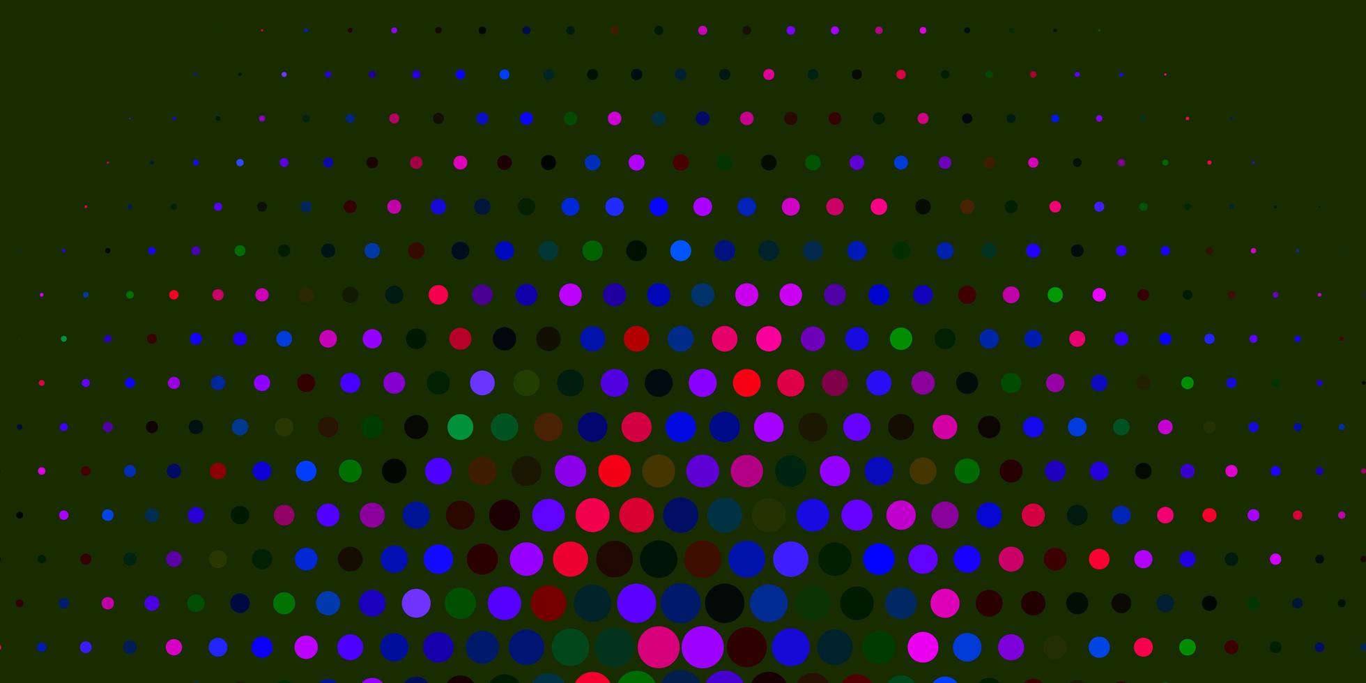 Light Multicolor vector texture with disks.