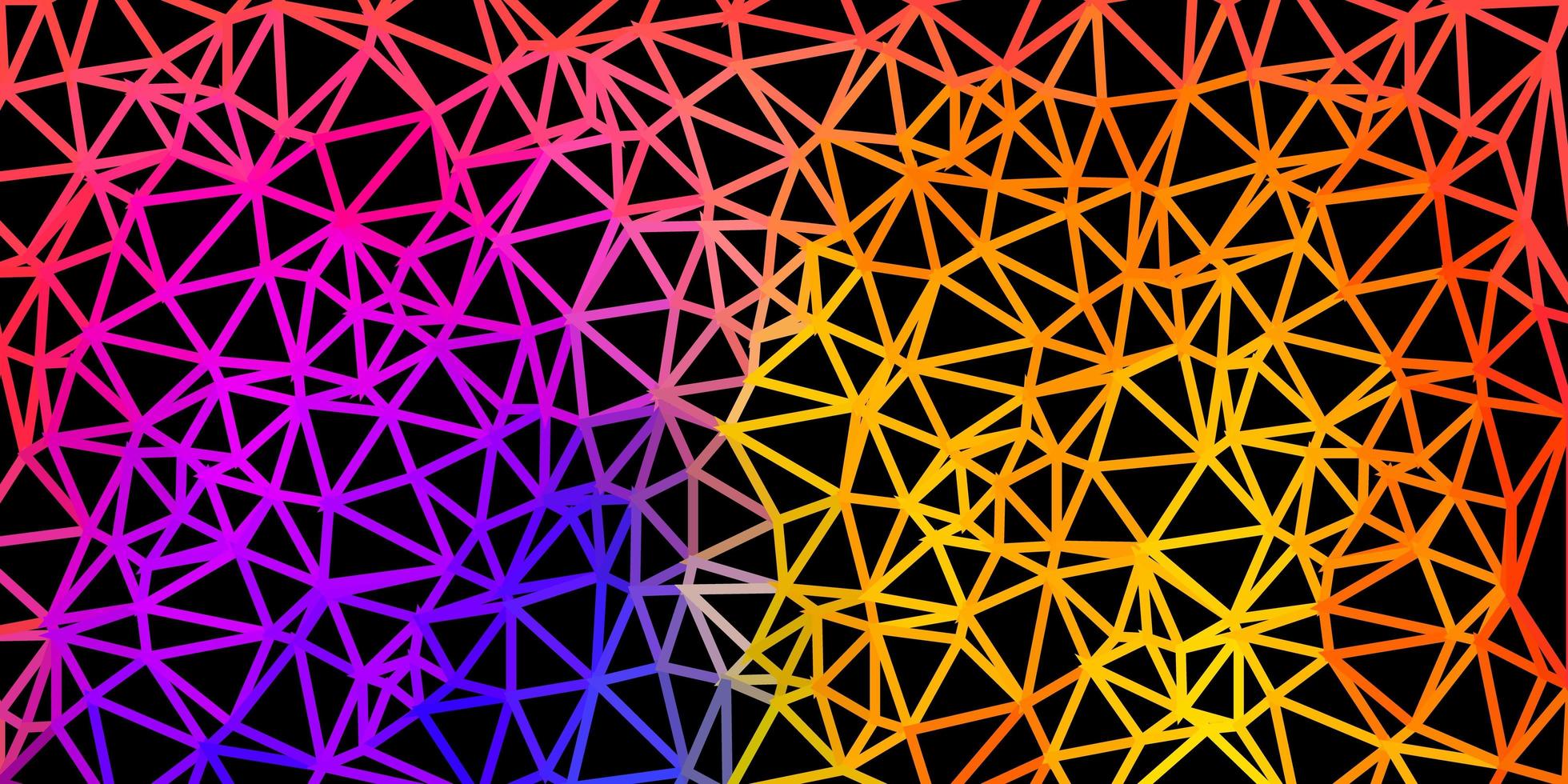 Light blue, yellow vector gradient polygon design.