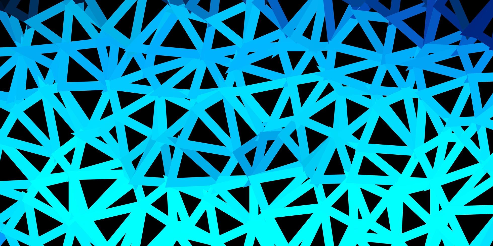 Light blue vector polygonal background.