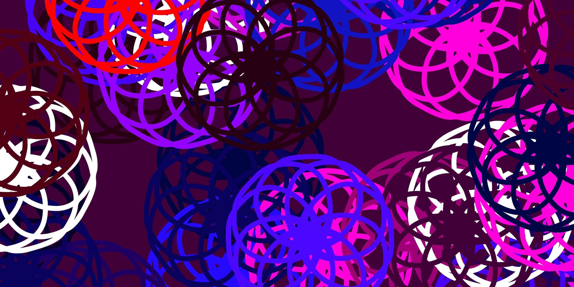 Light Blue, Red vector layout with circle shapes.