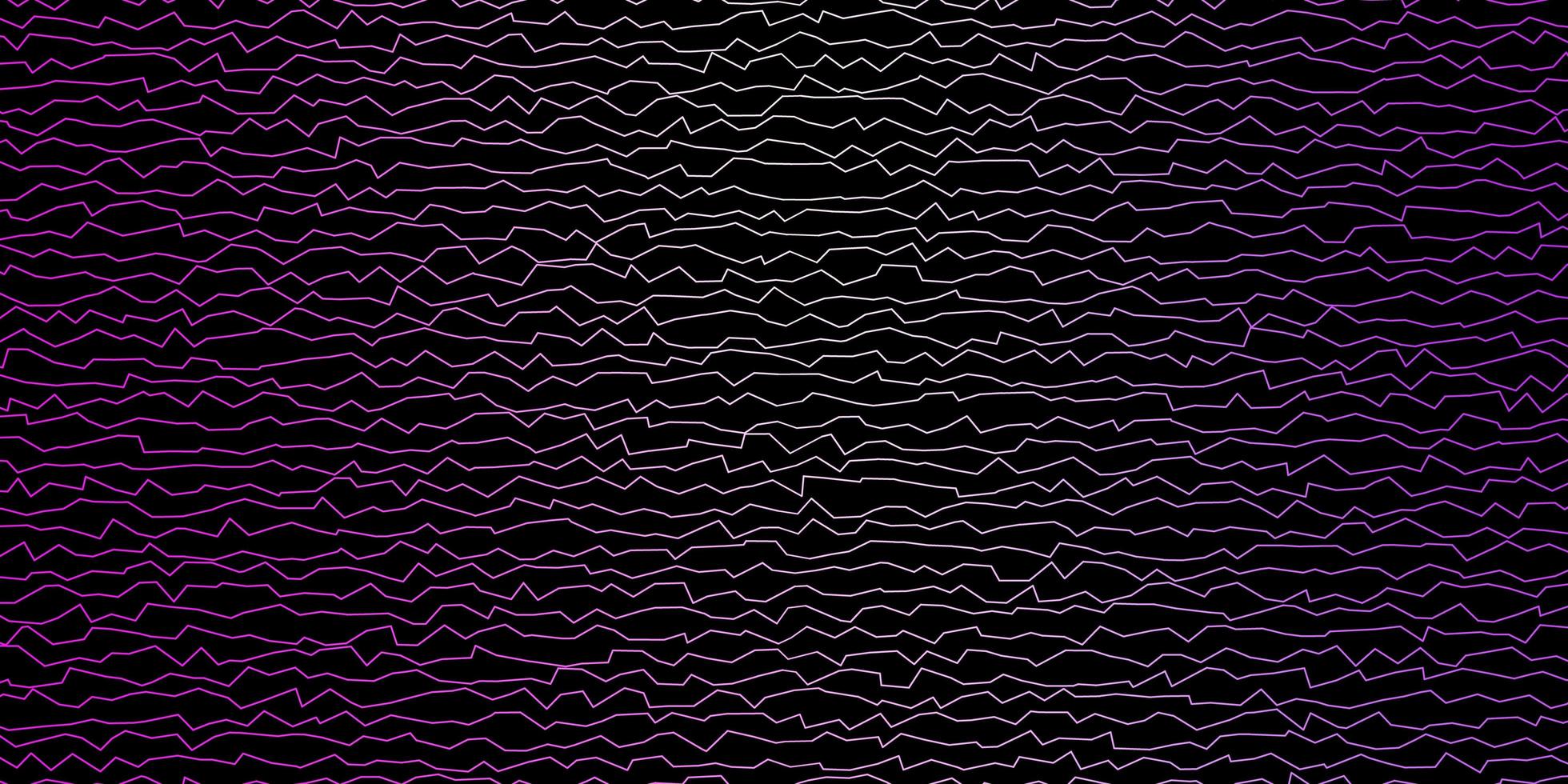 Dark Purple, Pink vector template with wry lines.