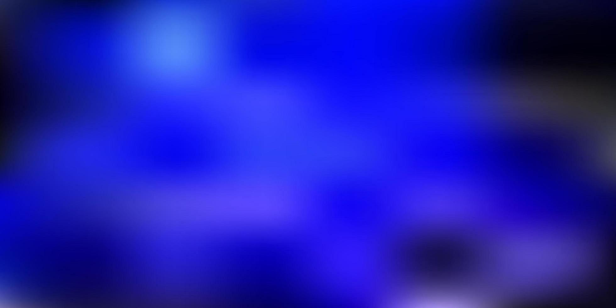 Dark blue vector blurred pattern.