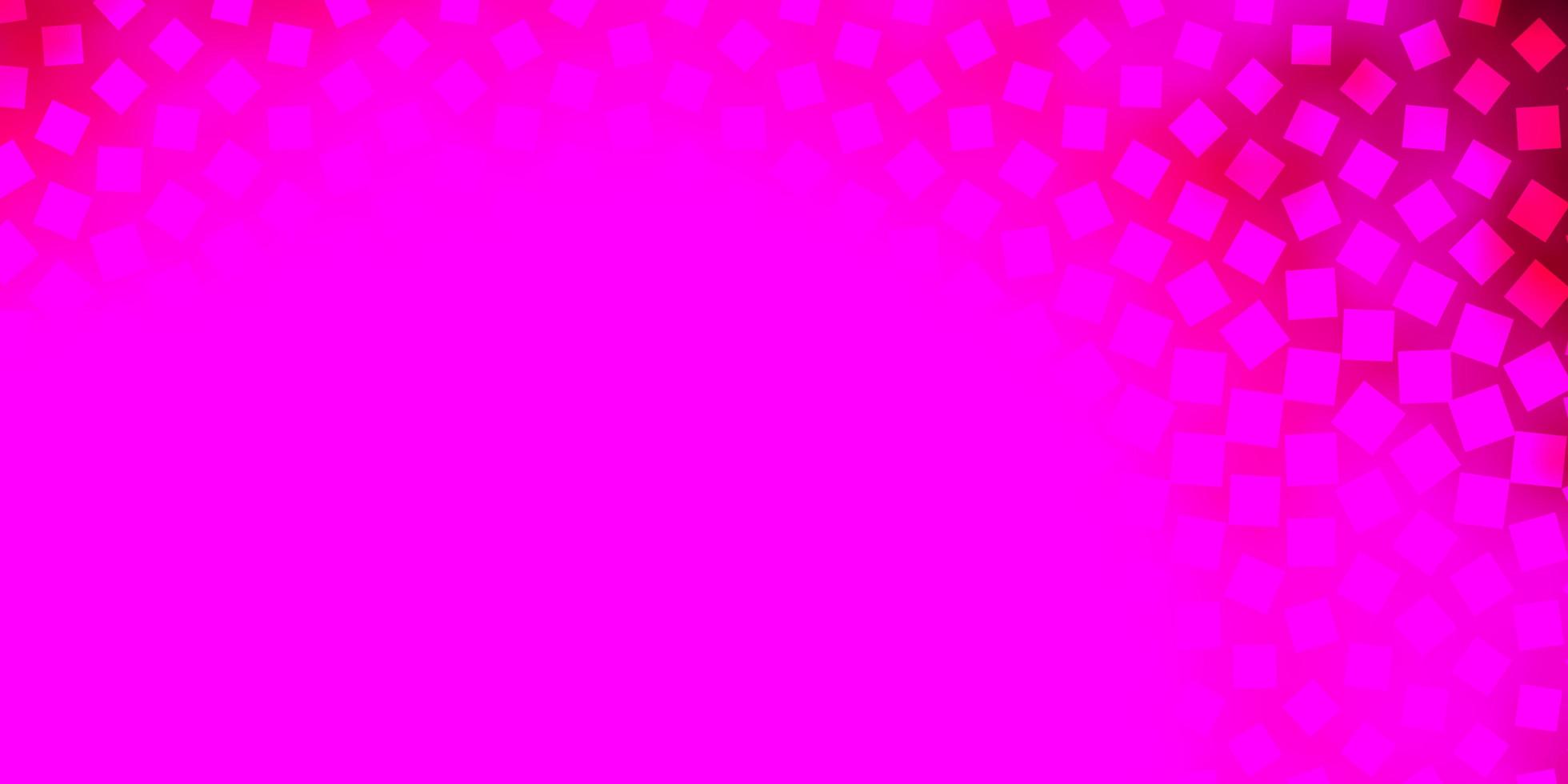 Fondo de vector rosa claro con rectángulos.