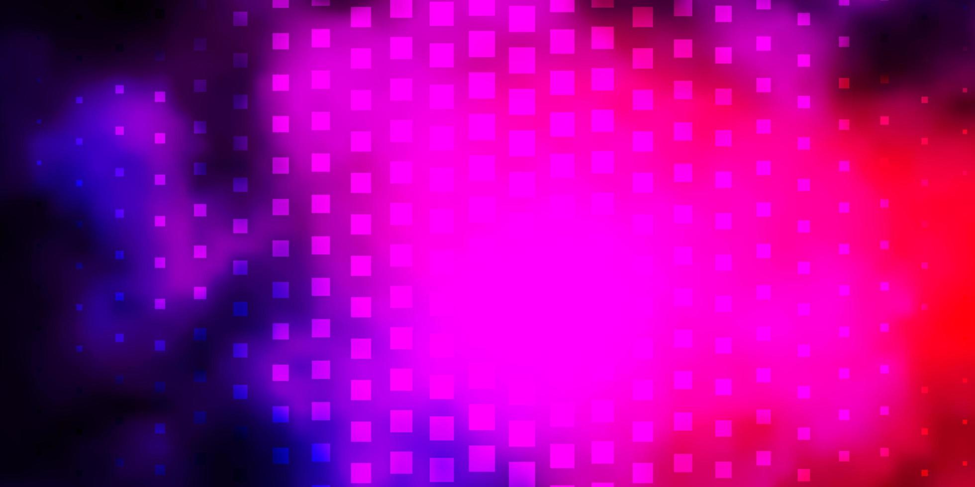 Dark Pink, Blue vector texture in rectangular style.