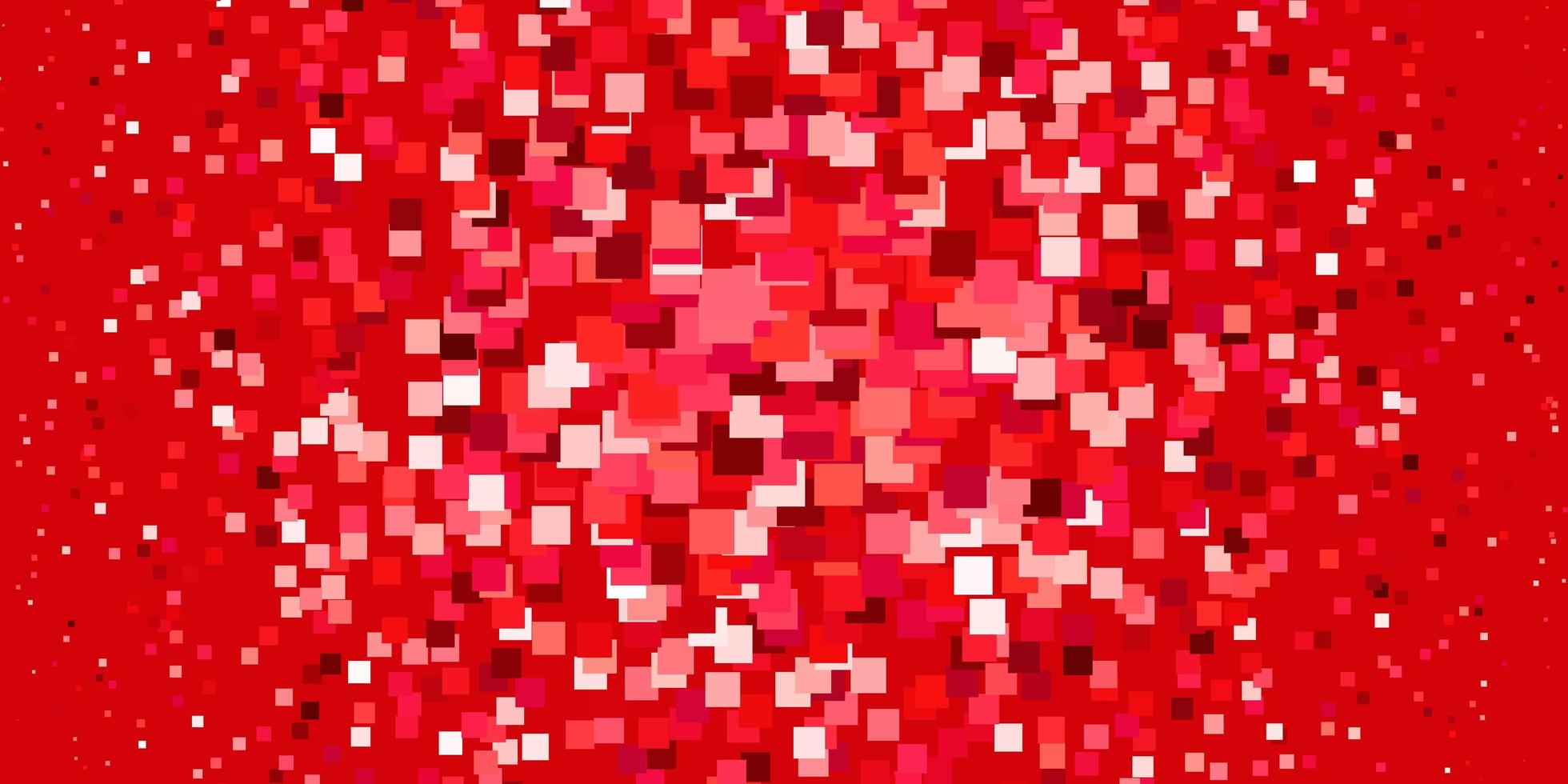 Light Red vector backdrop with rectangles.