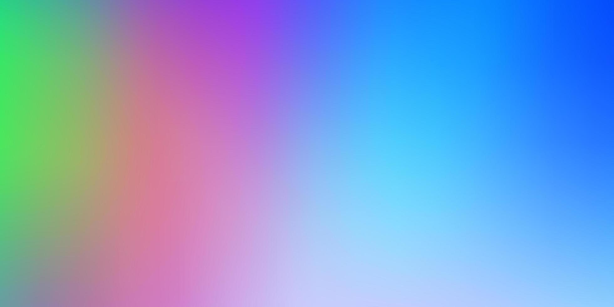 Light Multicolor vector blurred template.