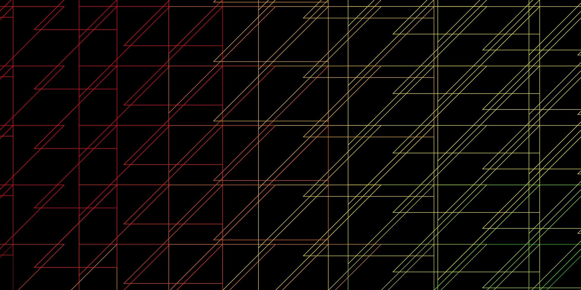 Dark Pink, Yellow vector background with lines.