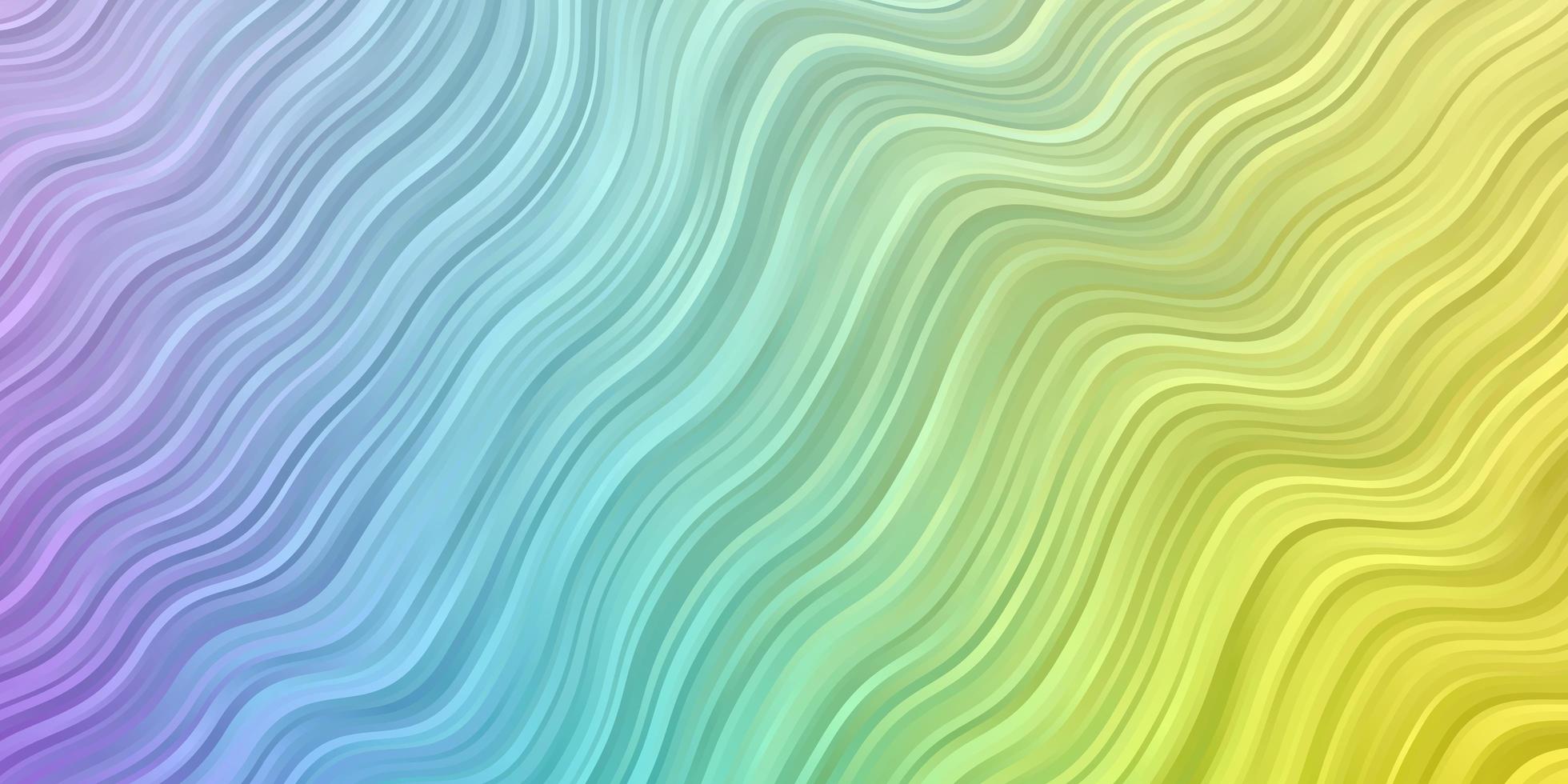 Light Multicolor vector backdrop with circular arc.