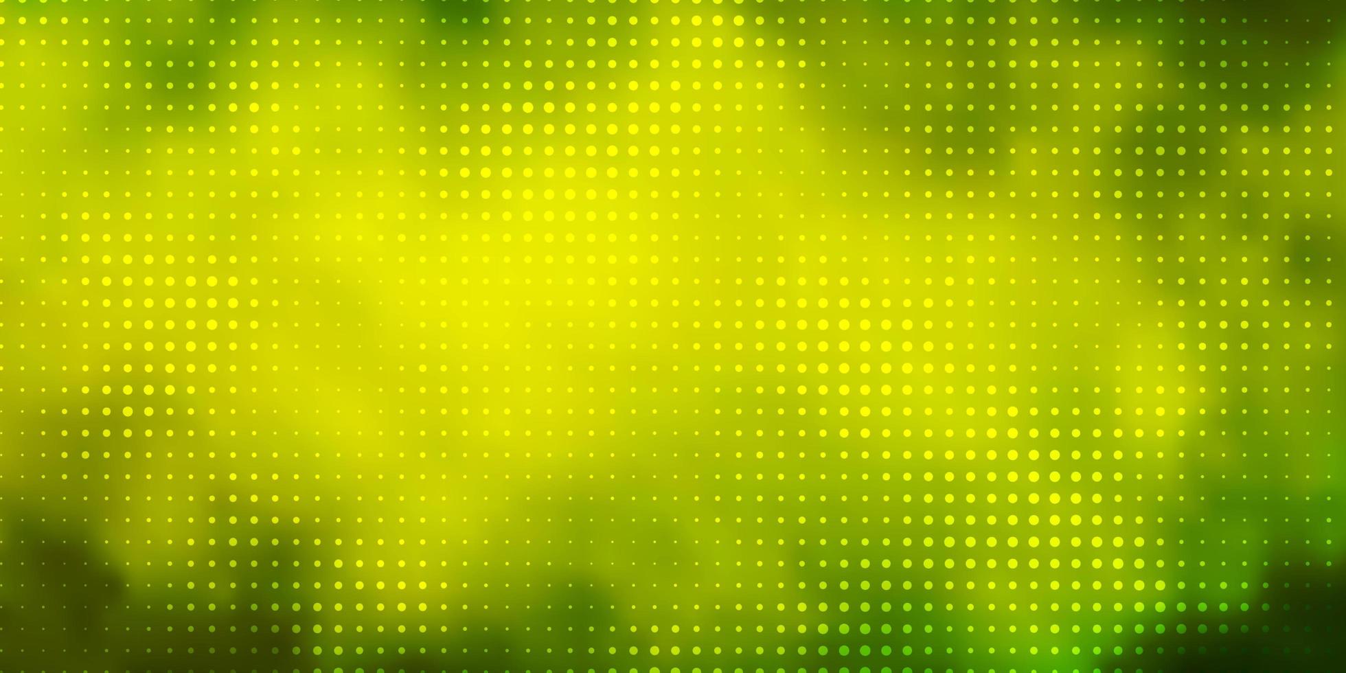 Light Green, Yellow vector background with bubbles. 1850720 Vector Art at Vecteezy