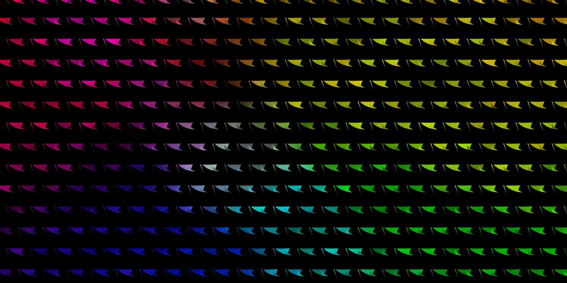 Light Multicolor vector texture with triangular style.