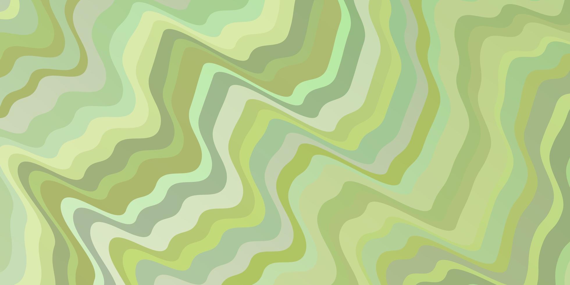 Light Green vector texture with wry lines