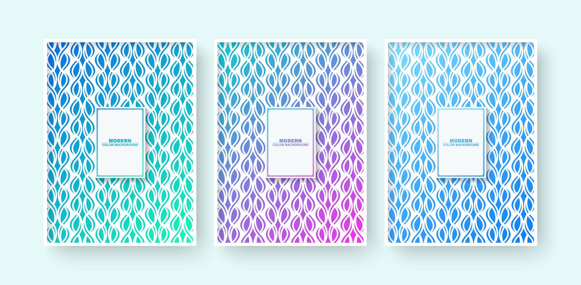 Minimal modern cover design with Abstract geometric lines set vector