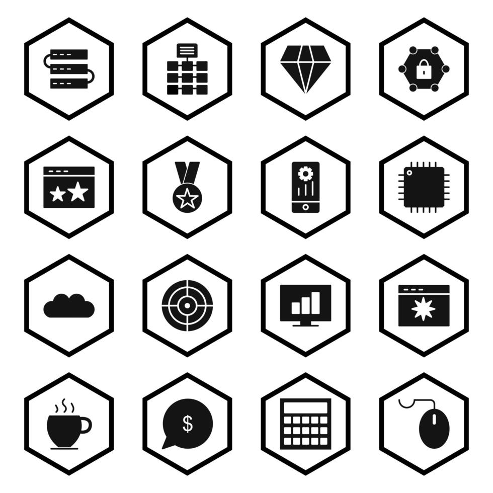 Icon Set Of Search Engine Optimization For Personal And Commercial Use... vector